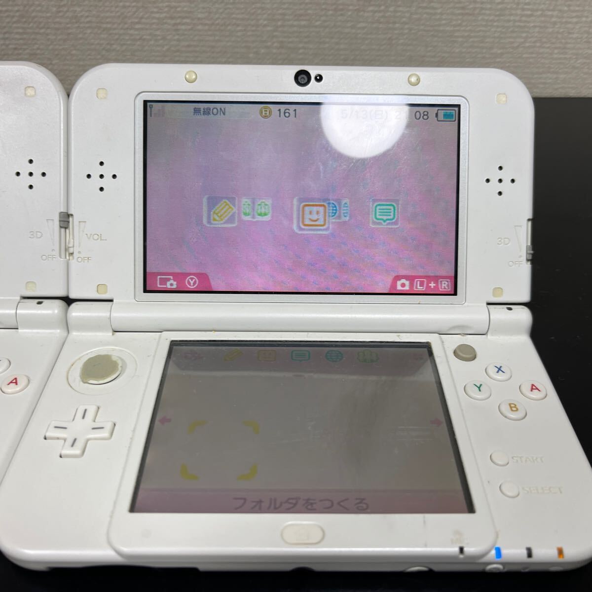 ジャンク品 ニンテンドー New 3DS LL ホワイト 2台セット 【公式通販】