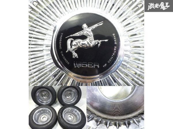 美品！極上！○WISER ワイザー 15インチ 実測 7J +27 PCD114.3 4H 5H 4