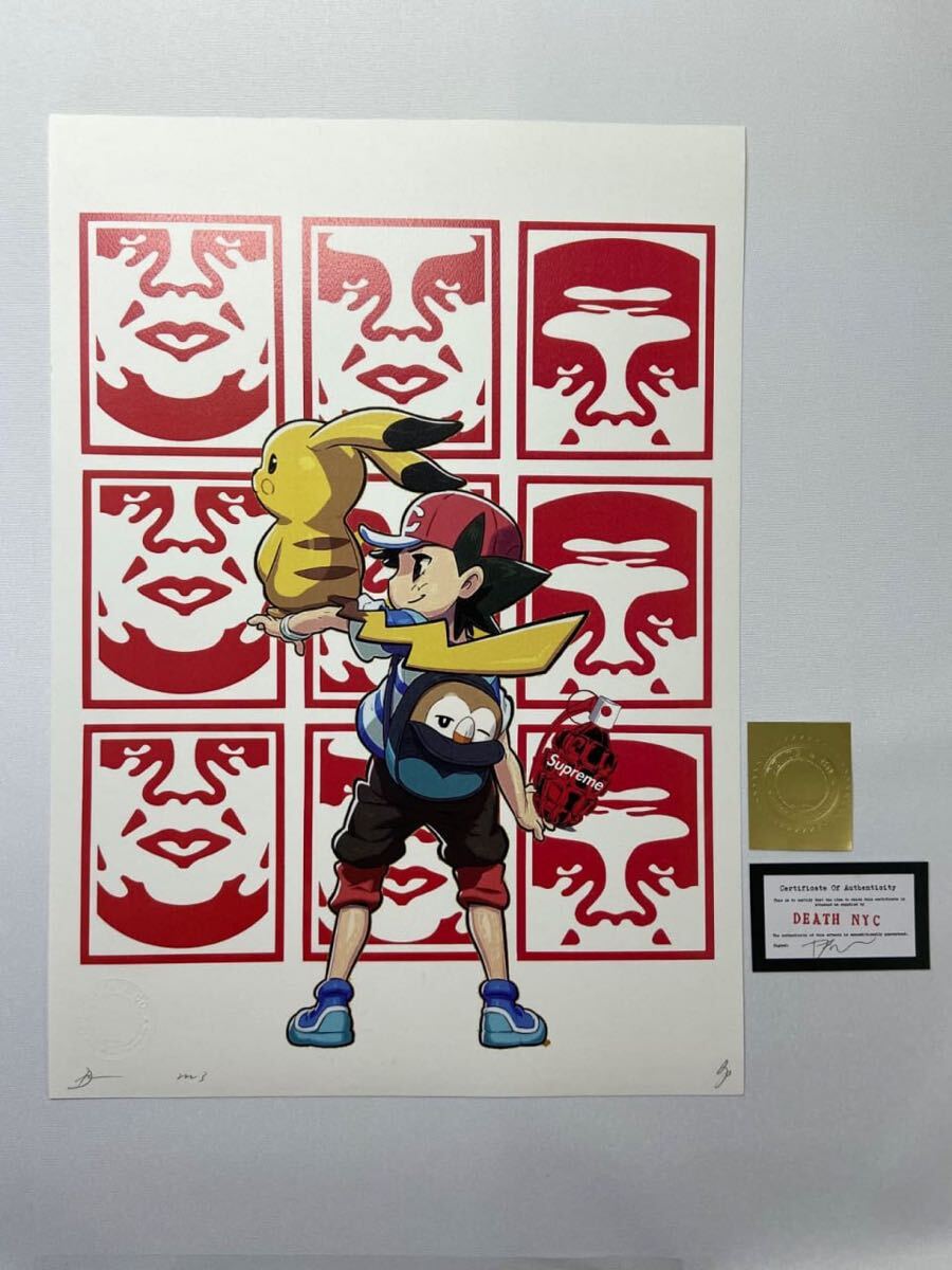 DEATH NYC 世界限定100枚 アートポスター Icon Break Away Magnet