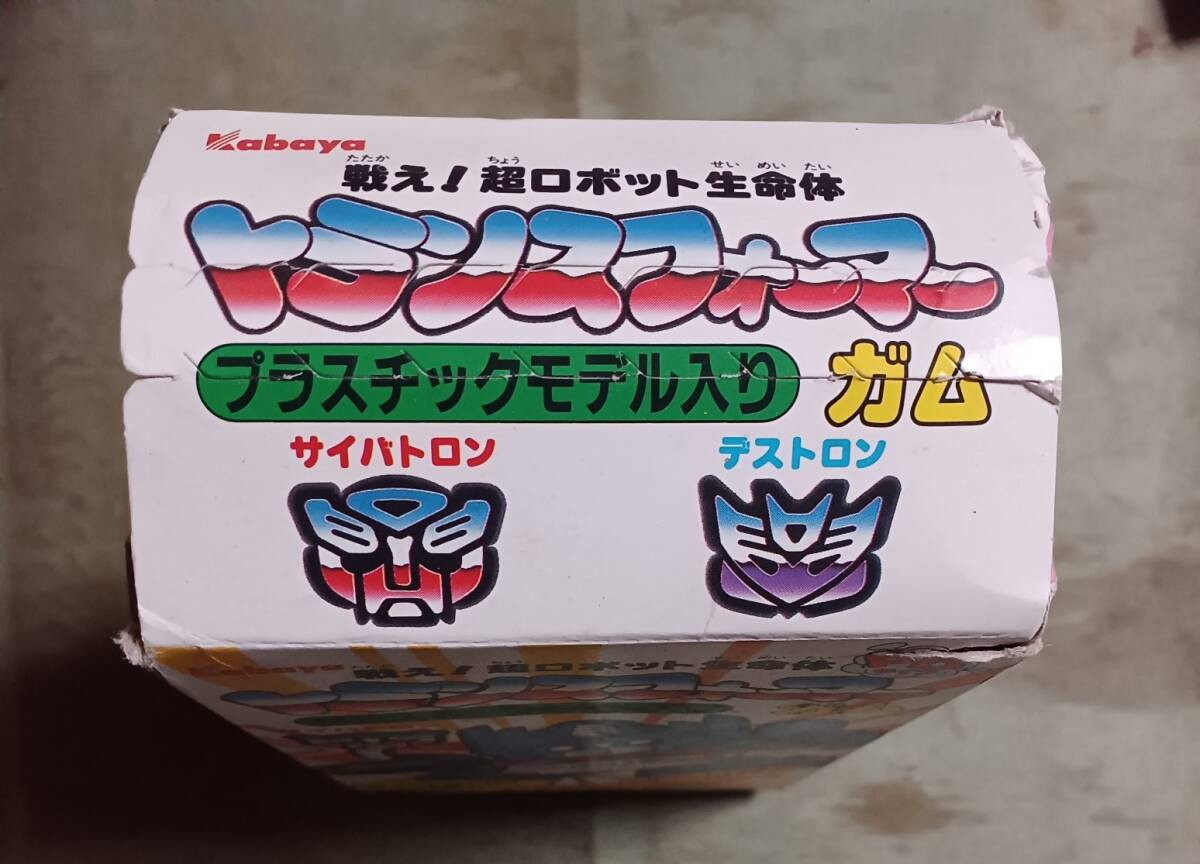 カバヤ トランスフォーマー ガム PDタイプ 1990 TAKARA 未開封