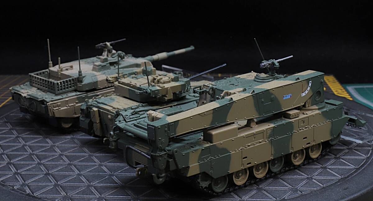 デアゴスティーニ 自衛隊モデルコレクション3セット（10式戦車・90式