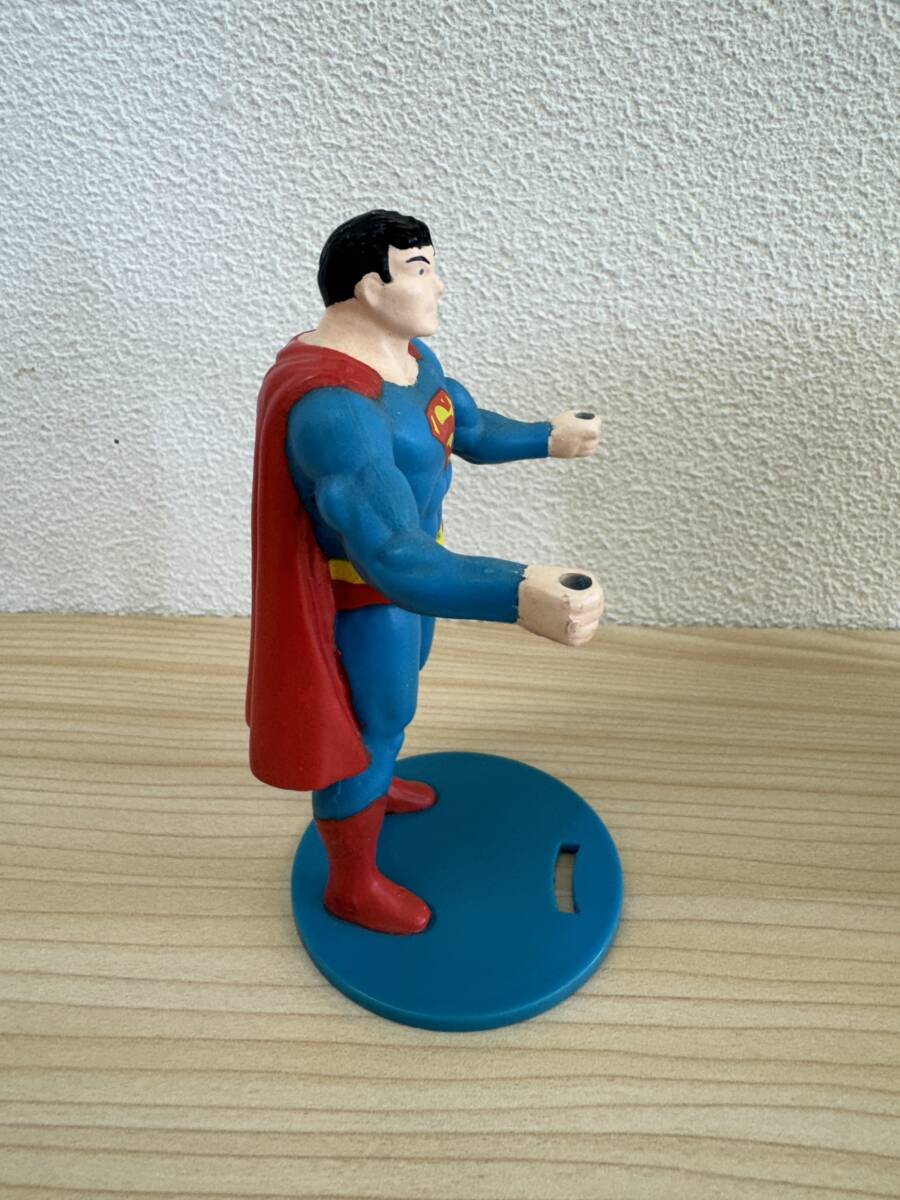 80s バーガーキング スーパーマン プラスチックカップ フィギュア Burger King SUPERMAN plastic cup with Figure_5