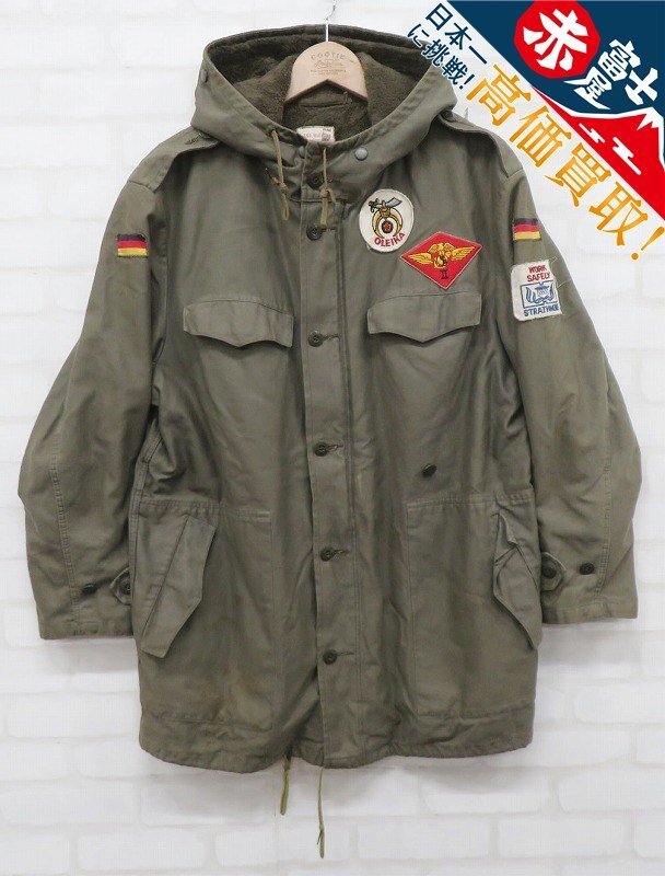 ドイツ軍 ライナー付フィールドパーカー コート ビンテージ