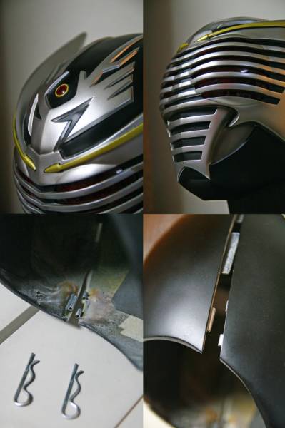 1／1 アトラク マスク 仮面ライダー龍騎サバイブ　ジャンク 1/1 龍騎 マスク ベルト プロップレプリカ アトラク ライダー(仮面
