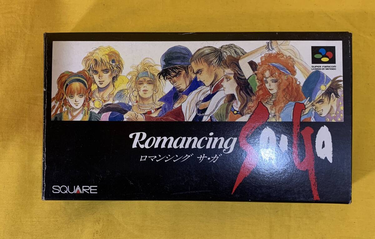 初代 Romancing SaGa ロマンシングサガ SQUARE スーパーファミコン