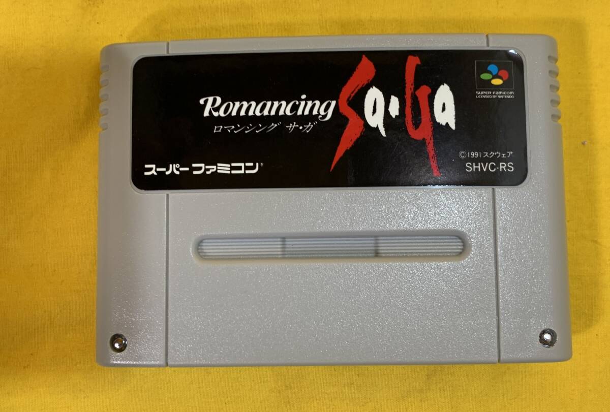 初代 Romancing SaGa ロマンシングサガ SQUARE スーパーファミコン