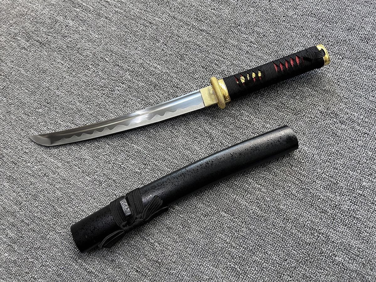 全長50cm 脇差 和式短刀 サバイバルナイフ 日本刀 鞘付き刃が付いてい 