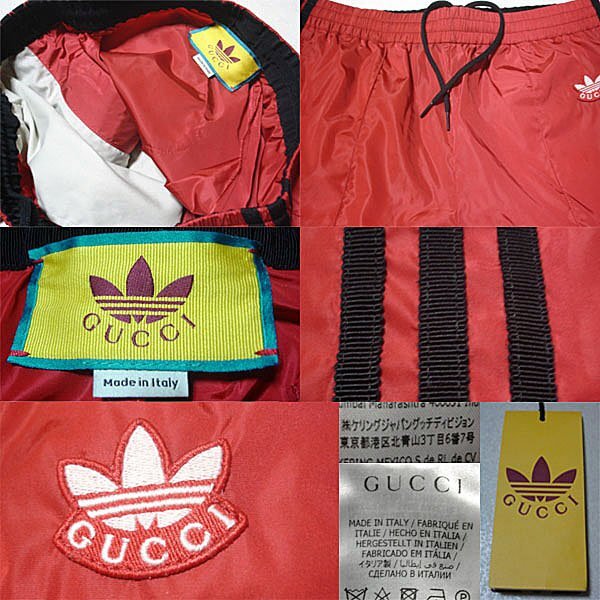 ☆新品本物【グッチ・GUCCI】×アディダスadidasコラボ！ミケーレ