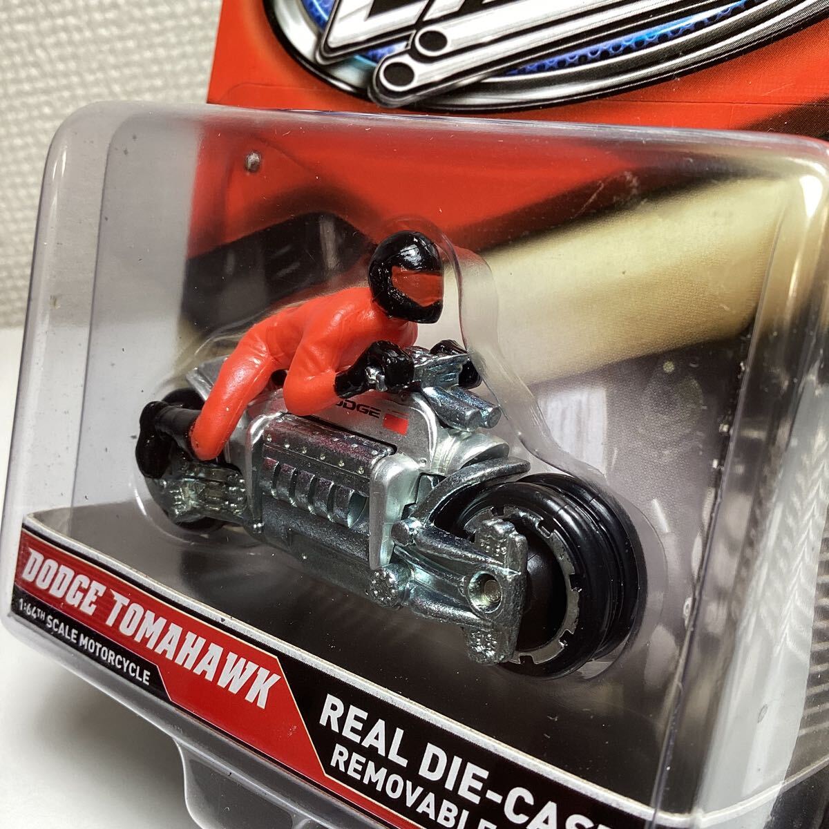 ☆ホットウィール☆ ダッジ　トマホーク　モーターサイクル　MOTOR CYCLES ライダーフィギュア付き　Hot Wheels_3