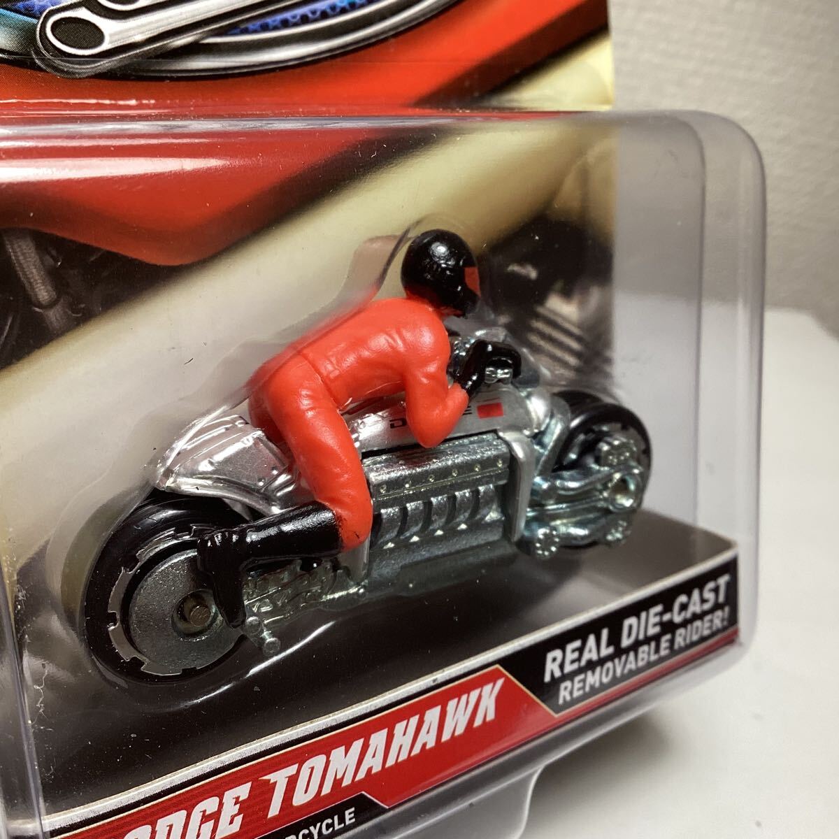 ☆ホットウィール☆ ダッジ　トマホーク　モーターサイクル　MOTOR CYCLES ライダーフィギュア付き　Hot Wheels_4