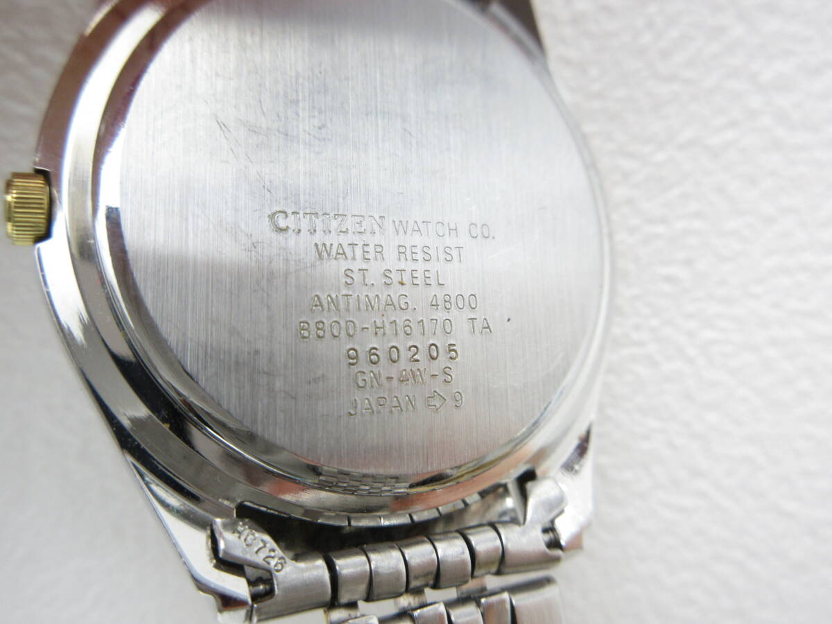 6111 時計祭 CITIZEN シチズン エコドライブフォルマ GN-4W-S 10BAR防水 Eco-Drive FORMA ソーラー 稼動品 中古品_7