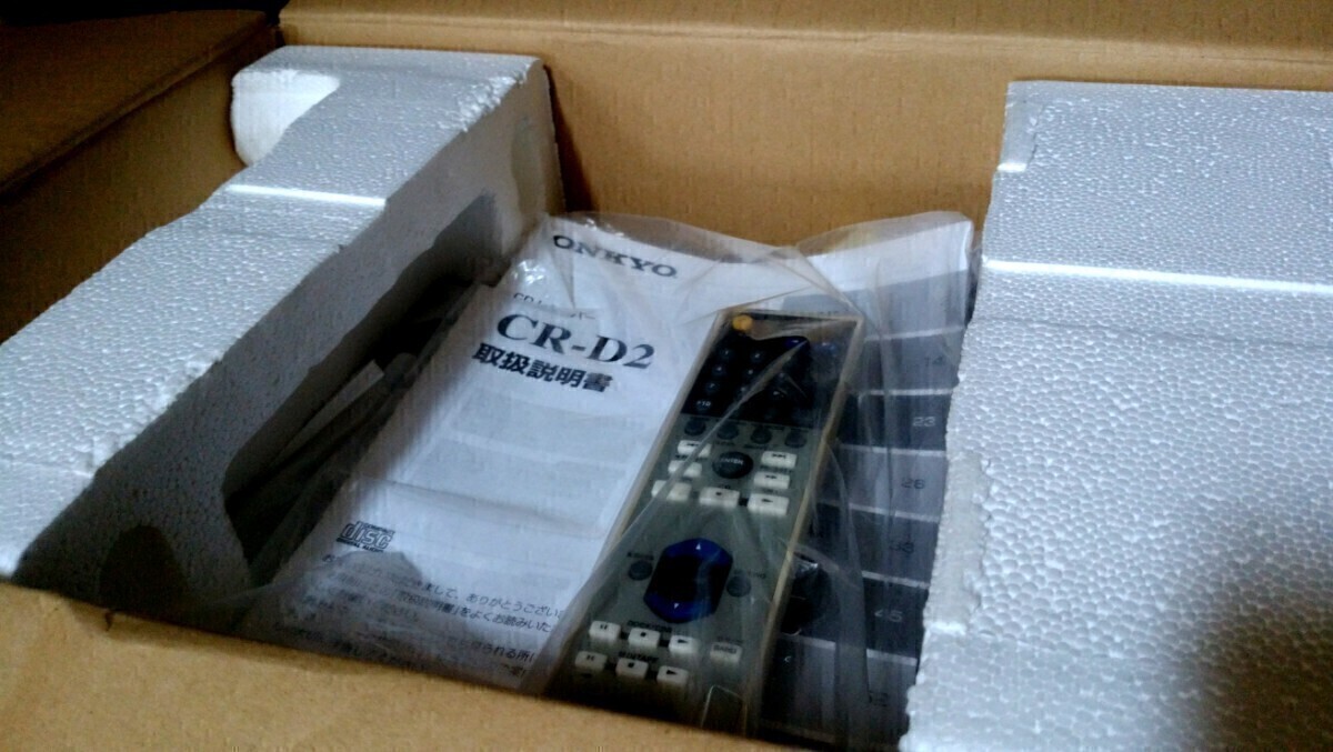 ONKYO CR-D2 オンキヨー 高音質CDレシーバー♪除菌清掃品
