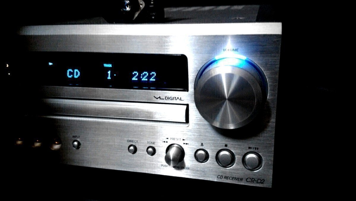 ONKYO CR-D2 オンキヨー 高音質CDレシーバー♪除菌清掃品