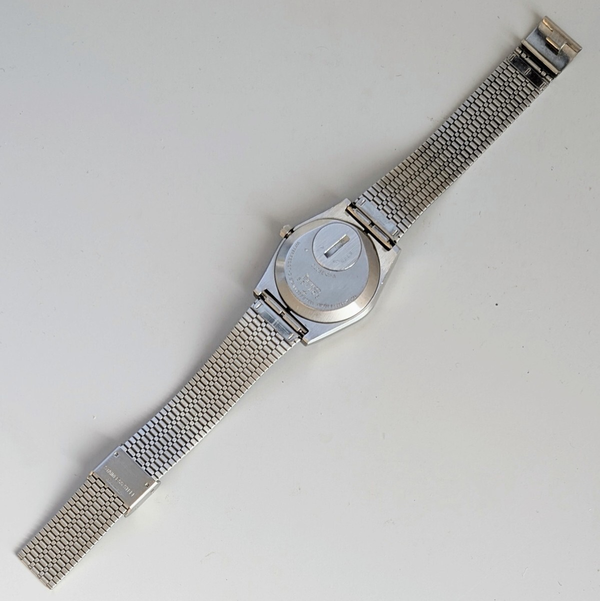 SEIKO 5856-7000 SEIKO KING QUARTZ セイコーキングクオーツ シルバー