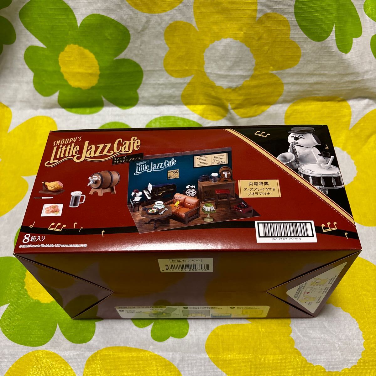 リーメントスヌーピーリトルジャズカフェスヌーピー ミニチュア 