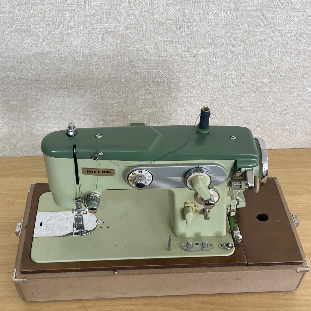 RICCAR リッカー RZ-307B 電動ミシン アンティークミシン 手芸 手工芸