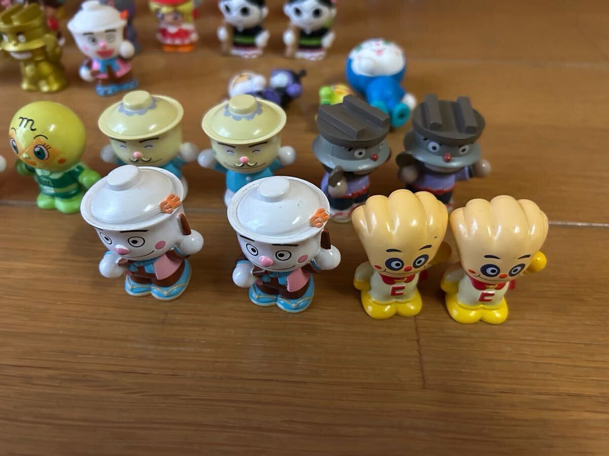 アンパンマン 指人形 大量セット(レア) 中古 69体 アンパンマン玩具大量セット ソフビ 指人形 ミニフィギュア