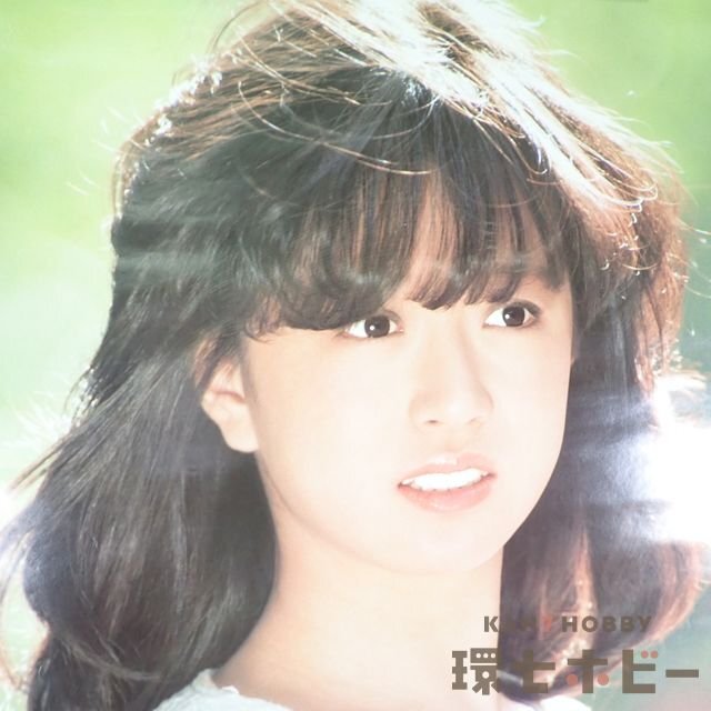 0QE12◇当時物 中森明菜 ファンタジー 幻想曲 ポスター B2[同梱何枚