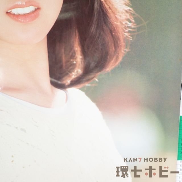 0QE12◇当時物 中森明菜 ファンタジー 幻想曲 ポスター B2[同梱何枚