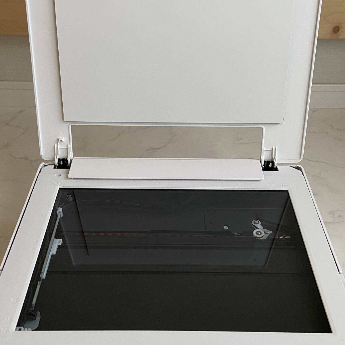 購入後2週間使用/動作確認済み■Canon PIXUS TS8730 ホワイト■インクジェットプリンター/複合機/スキャナー/コピー機■付属品未使用_5