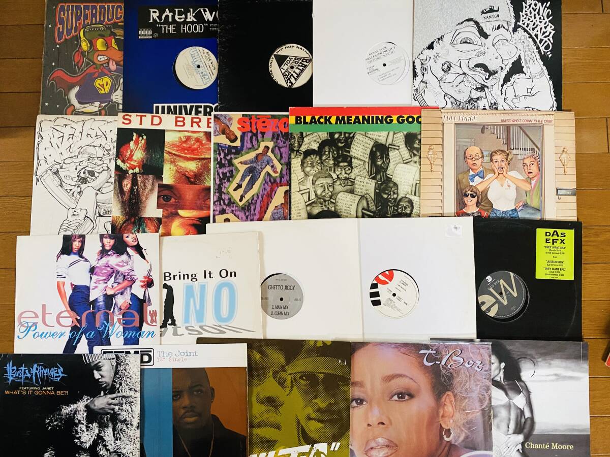 90年代hiphop R&Bレコード32枚以上セットまとめ売り！2LP含むレア多数即決有ります_1