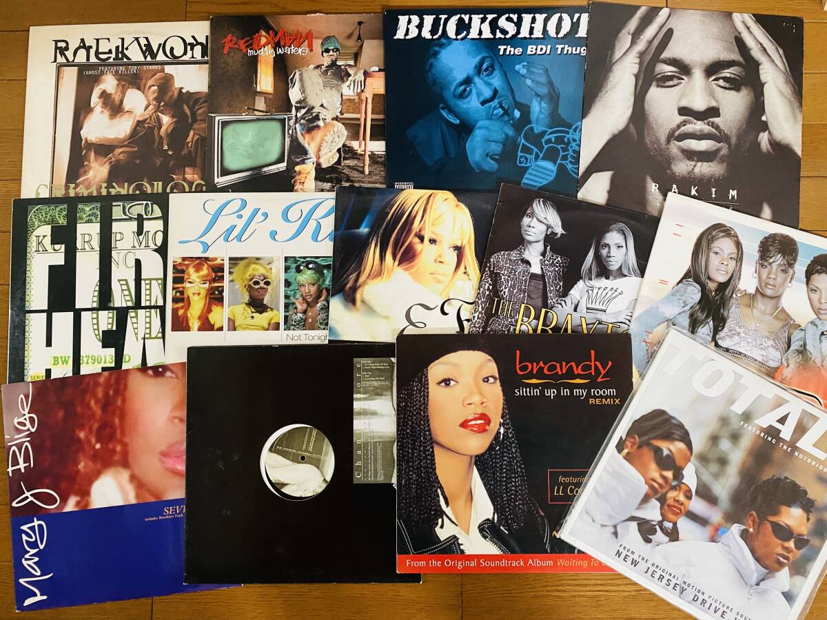 90年代hiphop R&Bレコード32枚以上セットまとめ売り！2LP含むレア多数即決有ります_2