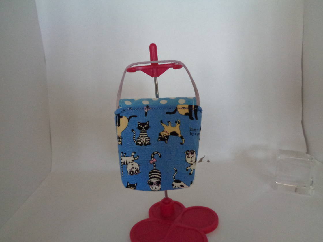 ☆ハンドメイド　☆小物入れ　☆キャンディ入れに　☆ポーチ　☆ミニバッグ　☆洋装の市松人形　☆可愛い_2