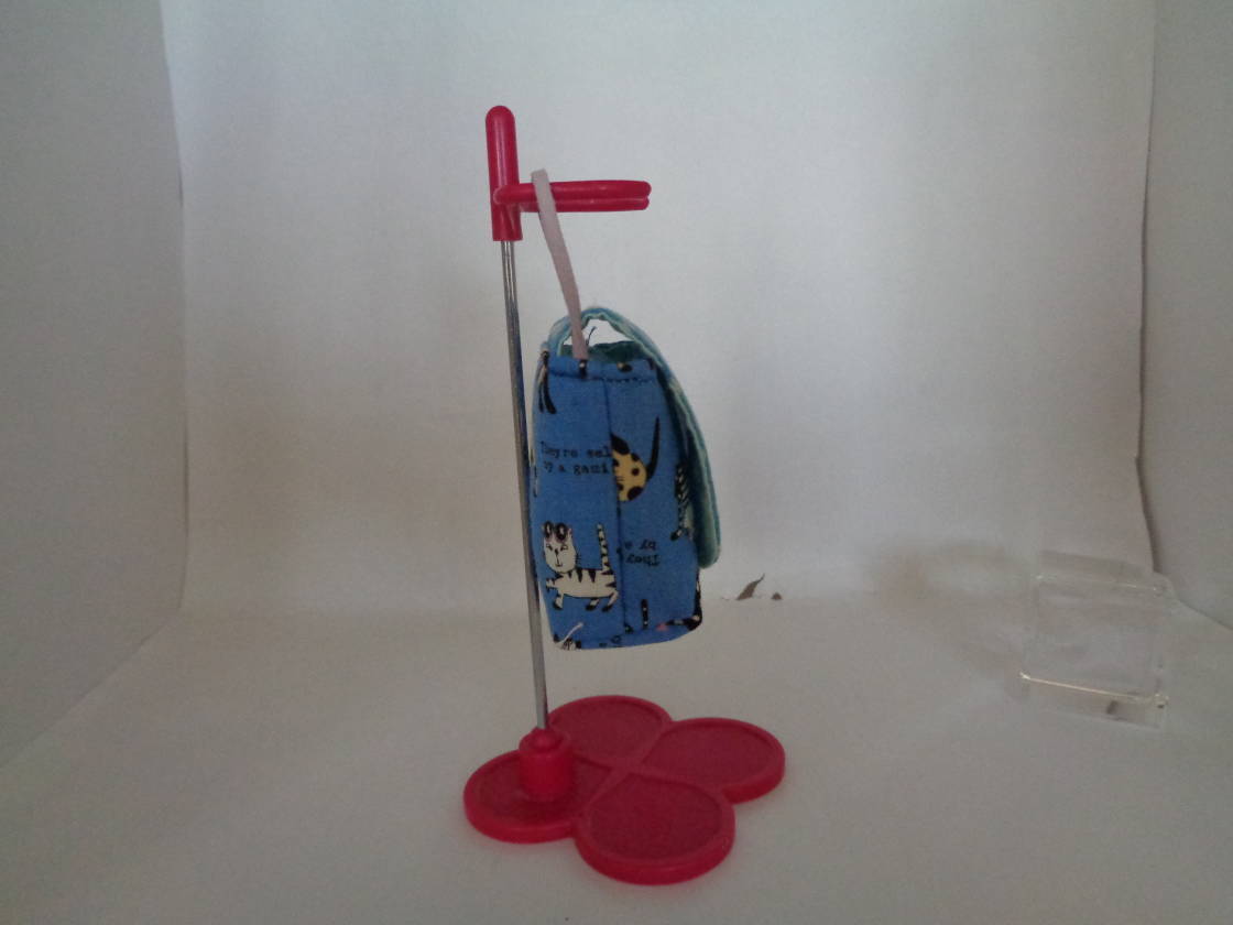 ☆ハンドメイド　☆小物入れ　☆キャンディ入れに　☆ポーチ　☆ミニバッグ　☆洋装の市松人形　☆可愛い_3