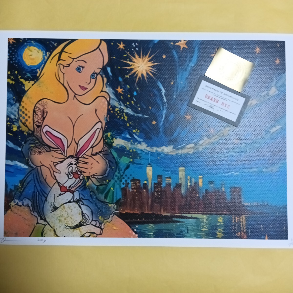 DEATH NYC世界限定100枚 Louis Vuitton ダビンチ DEATH NYC世界限定100