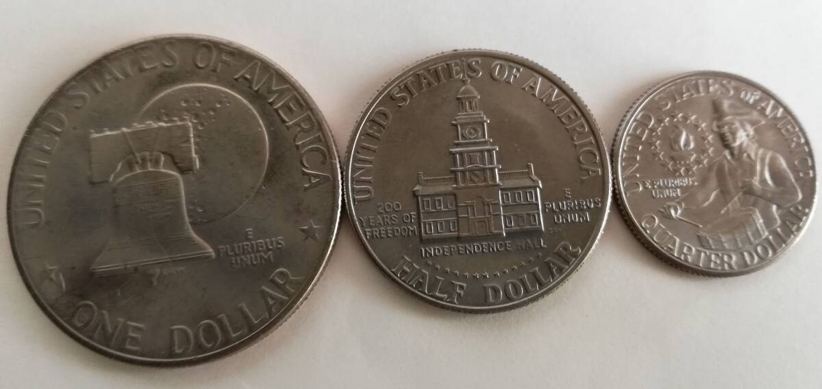 米国建国200年祭記念硬貨 アメリカ建国200周年記念コイン リバティ 