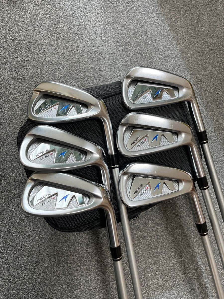 アキラ KS-701 FH 6本　MCI80 S TV1 ウェッジ　50 56付　中古品_1