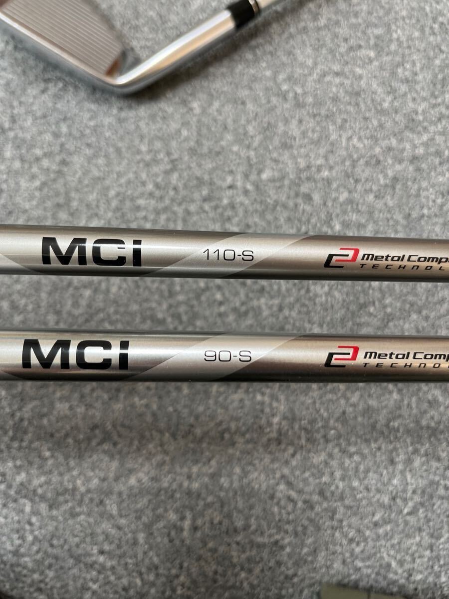 アキラ KS-701 FH 6本　MCI80 S TV1 ウェッジ　50 56付　中古品_7