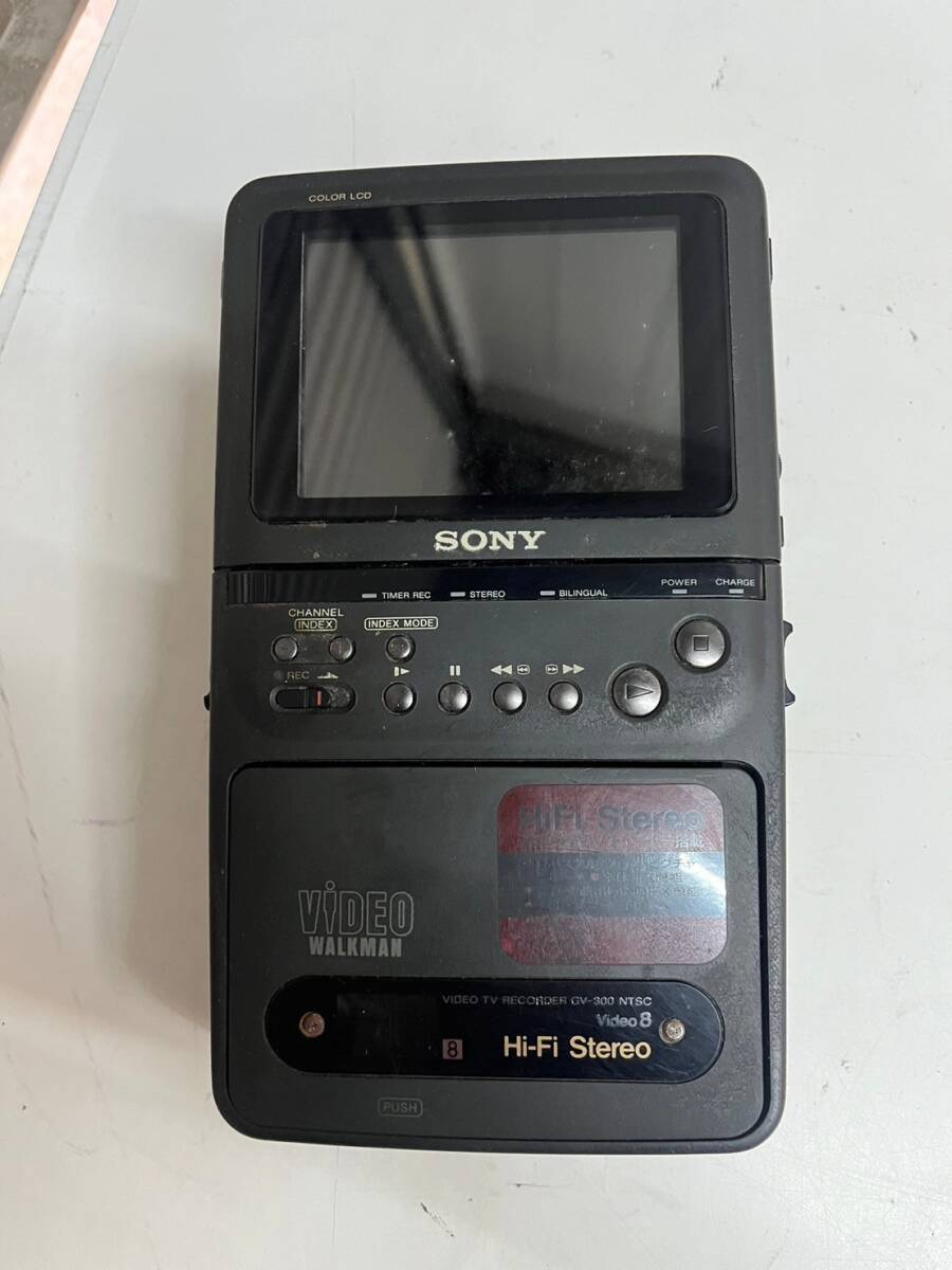 S11S69 SONY ソニー ビデオウォークマン GV-300 ビデオカセット