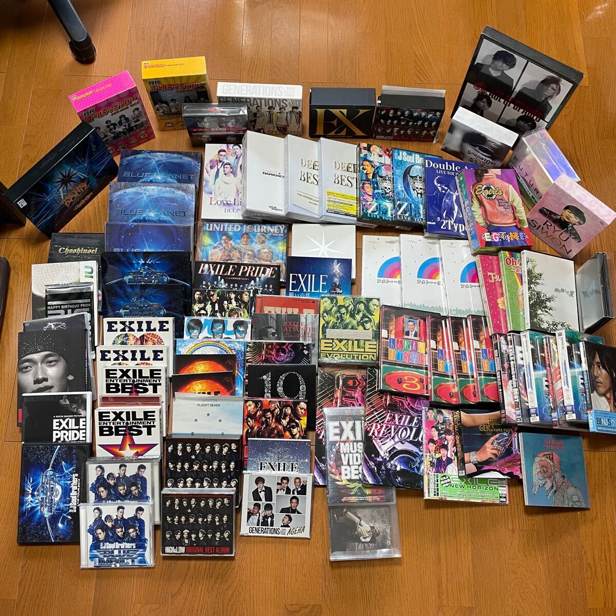 CD/DVD/Blu-ray/BOX/J-POP/K-POP/アイドル/大量/まとめ/セット/EXILE