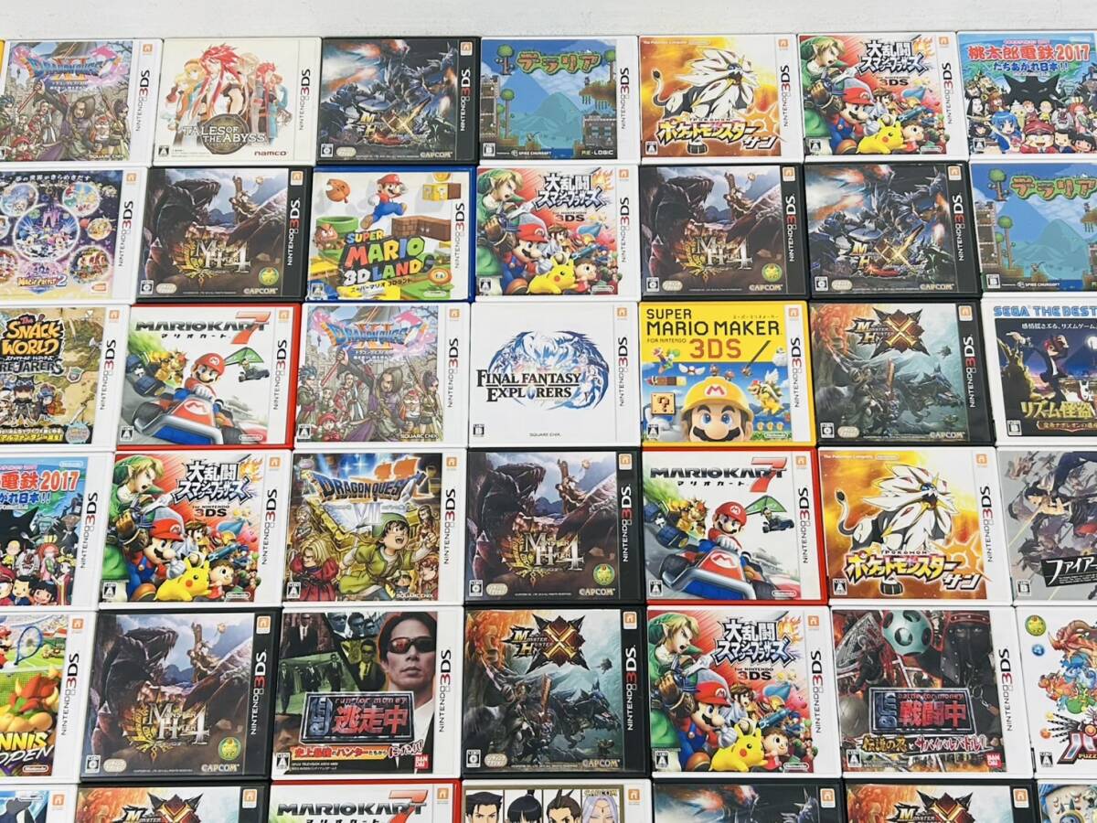 Nintendo ニンテンドー 3DS ソフト ケース付 91本 マリオメーカー