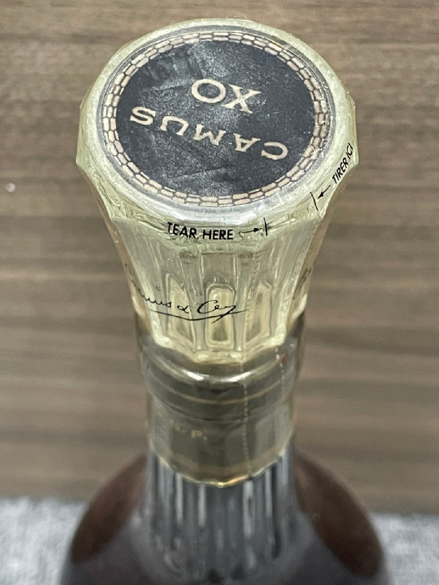 GO 1655】【未開栓 古酒】1円～ CAMUS カミュ XO ロングネック 700ml