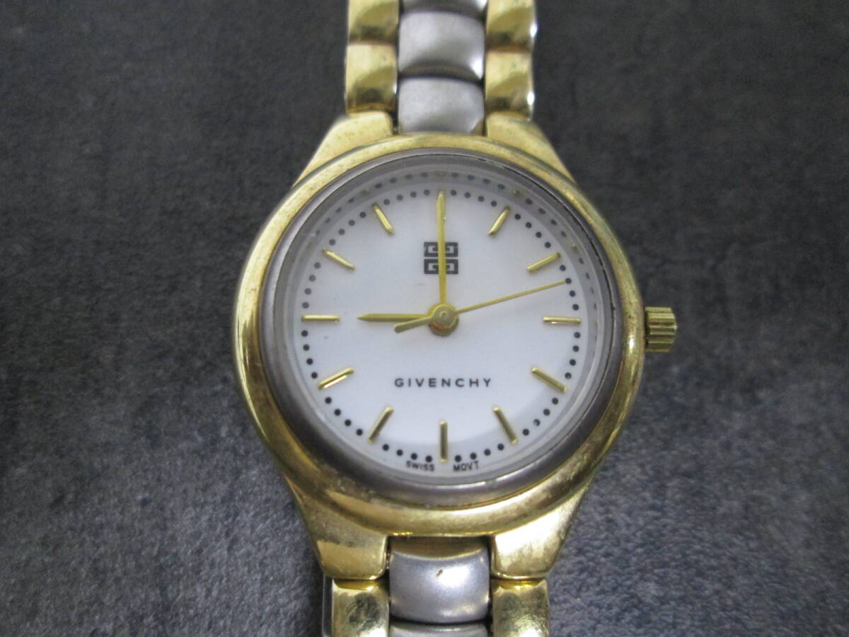 1211n S14733】 ジバンシィ GIVENCHY LIFE KM.07.XV クォーツ 腕時計
