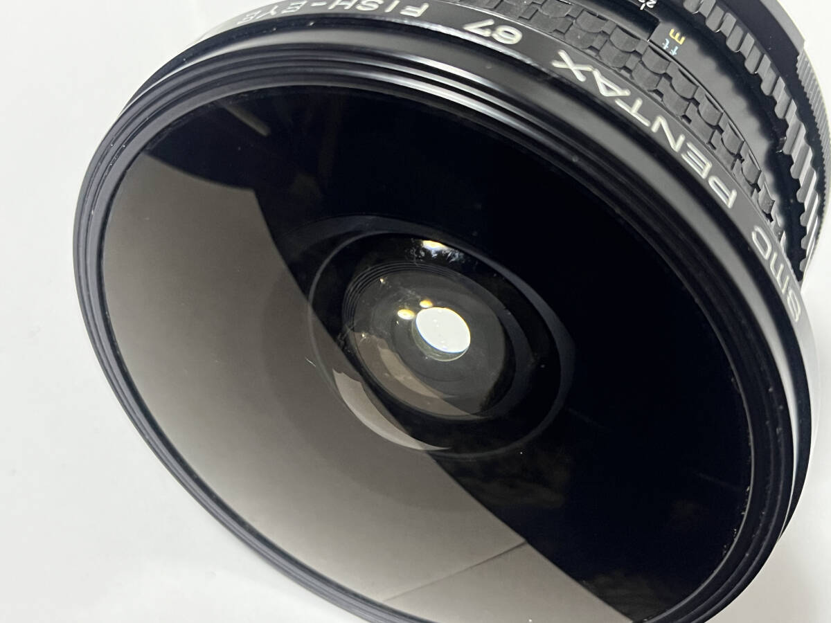ペンタックス PENTAX 67 35mm F4.5 フィッシュアイレンズ FISH-EYE 中