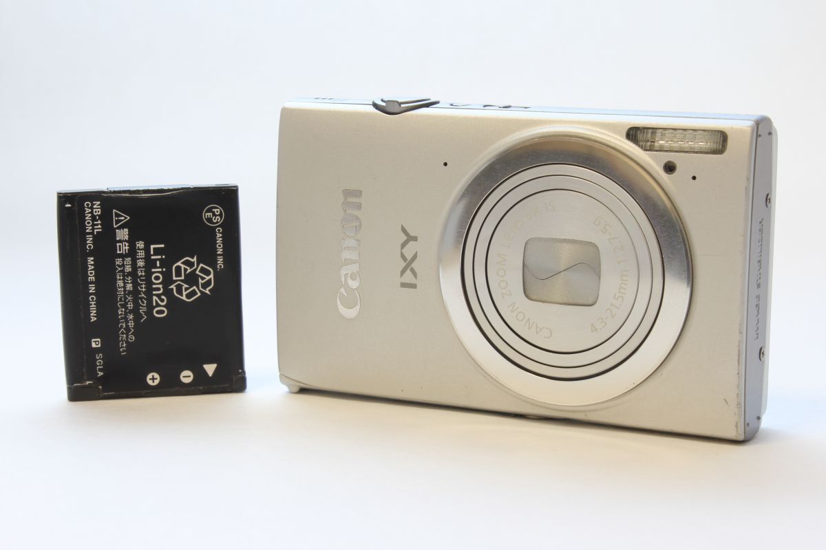 動作美品】キャノン Canon IXY 430F シルバー 動作確認済 バッテリー 