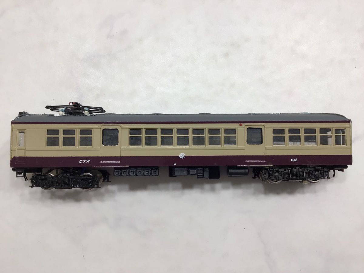 1円〜 ジャンク ロコモデル HOゲージ 0255 秩父鉄道 デハ103(鉄道模型