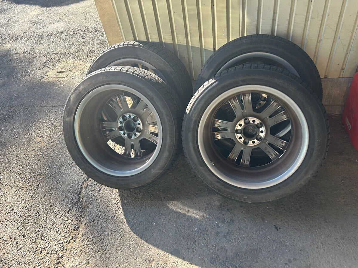 【2019年製】【4本】245/45R17 ベンツ　純正　アルミ　１７×８Ｊ　５穴　１１２　＋４８　ブリヂストン　スタッドレス　ＶＲＸ２　 ベンツ 245&frasl;45R17 純正 MERCEDES-BENZ (メルセデスベンツ) ホイールのみ販売可能