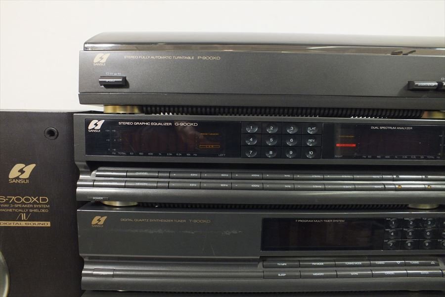 □ SANSUI サンスイ G-900XD T-900XD A-900XD CD-900XD D-900XD P