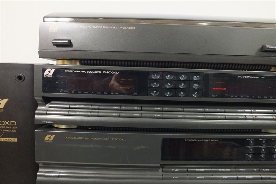 □ SANSUI サンスイ G-900XD T-900XD A-900XD CD-900XD D-900XD P