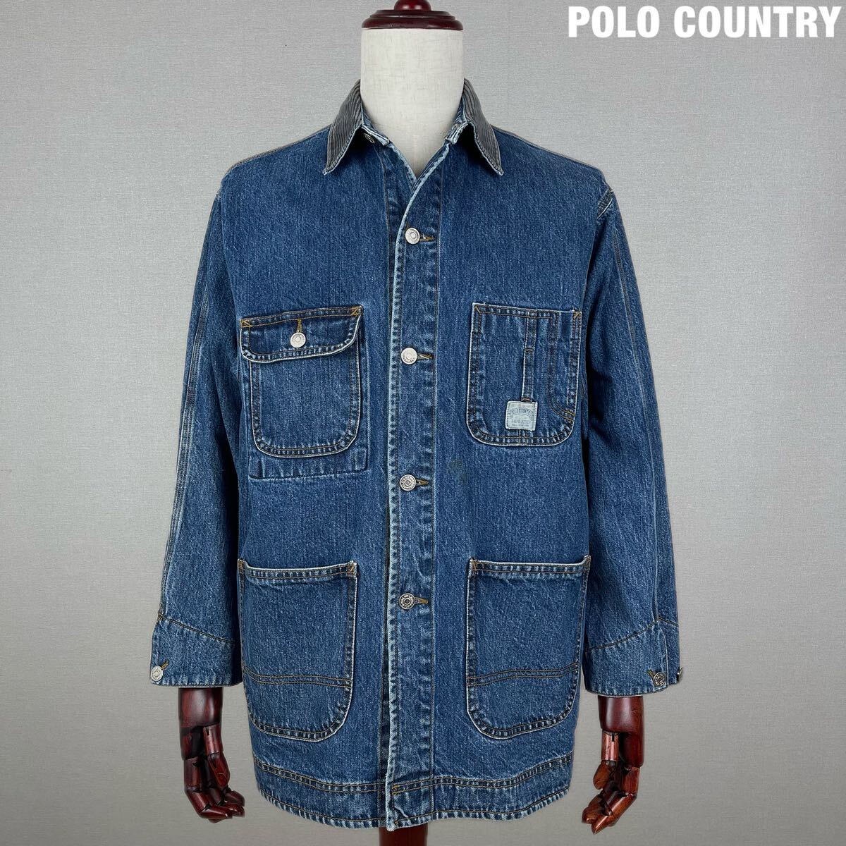 POLO COUNTRY 80s 90s ビンテージ デニム カバーオール ポロカントリー 