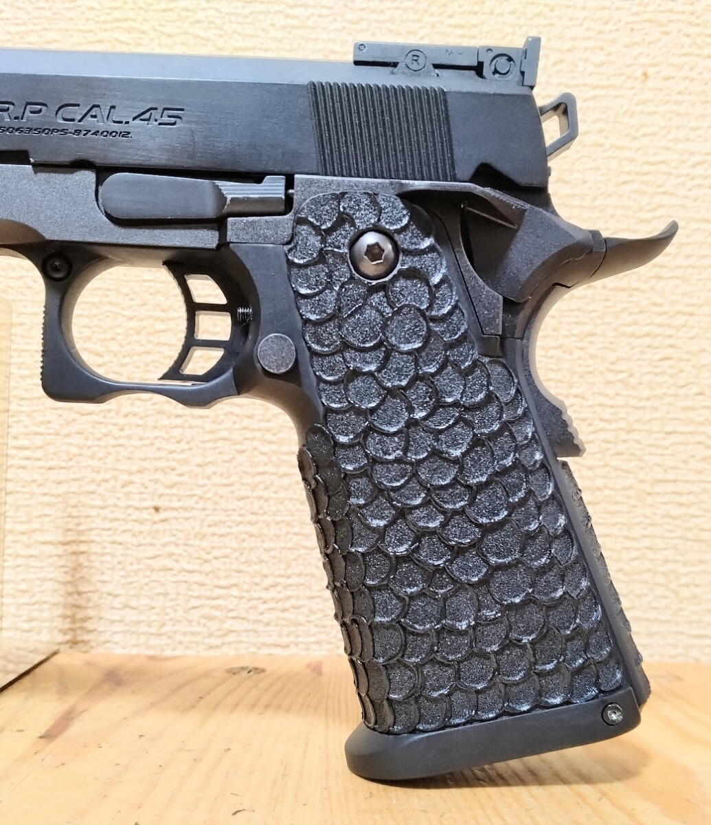 東京マルイ ハイキャパ ステッピンググリップ ⑧ ※※※トリガー遊び調整イモネジ付き※※※_1