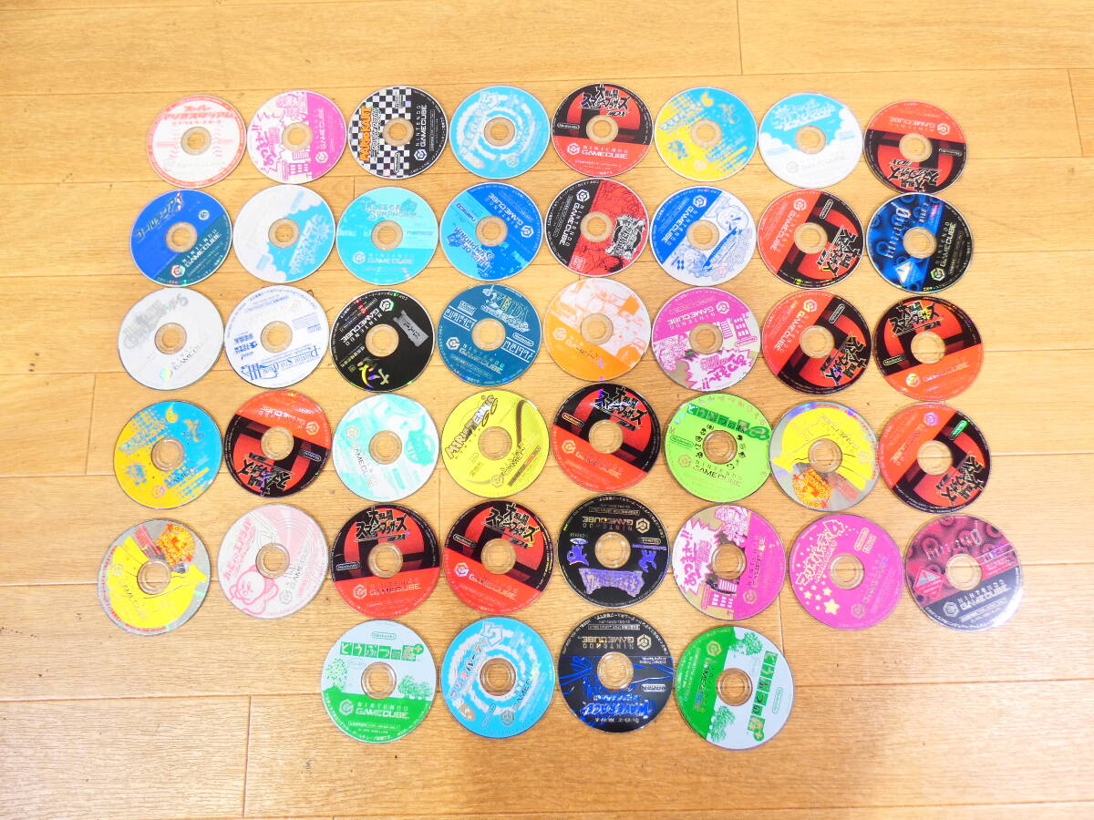 ◇Nintendo GAME CUBE ソフト ディスクのみ 44枚 まとめ 任天堂 ゲーム