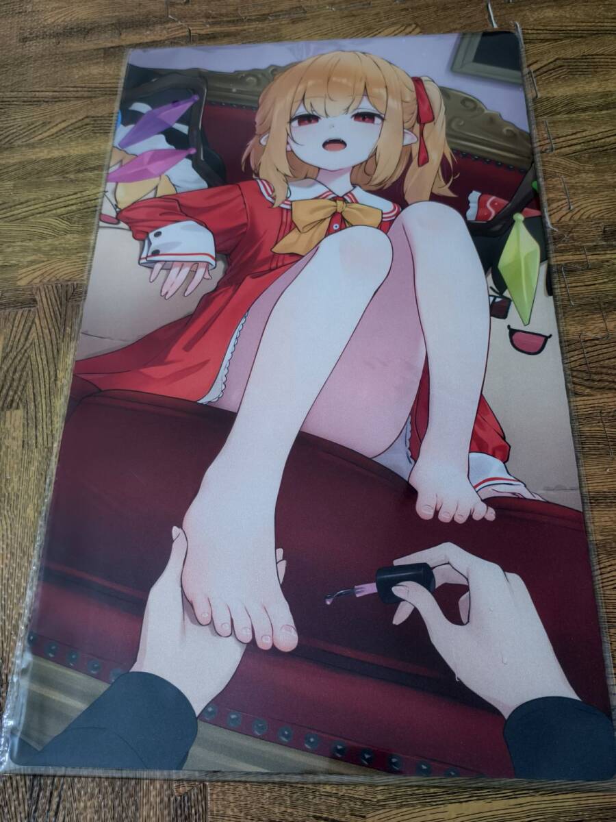 1円スタート] プレイマット 東方Project フランドール 2 高品質タイプ