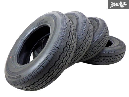 【 2023年製 バリ山!! 】 BRIDGESTONE ブリヂストン ECOPIA エコピア RD613 195/80R15 107/105N LT ラジアル タイヤ 単体 4本 即納 棚34C BRIDGESTONE エコピア ECOPIA 175&frasl;60R15 81H C