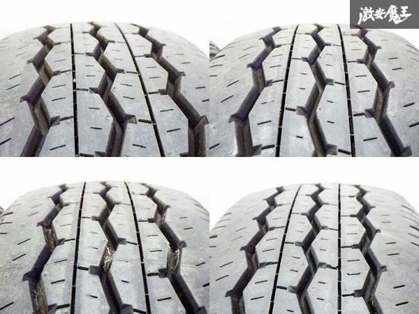 【 2023年製 バリ山!! 】 BRIDGESTONE ブリヂストン ECOPIA エコピア RD613 195/80R15 107/105N LT ラジアル タイヤ 単体 4本 即納 棚34C BRIDGESTONE エコピア ECOPIA 175&frasl;60R15 81H C