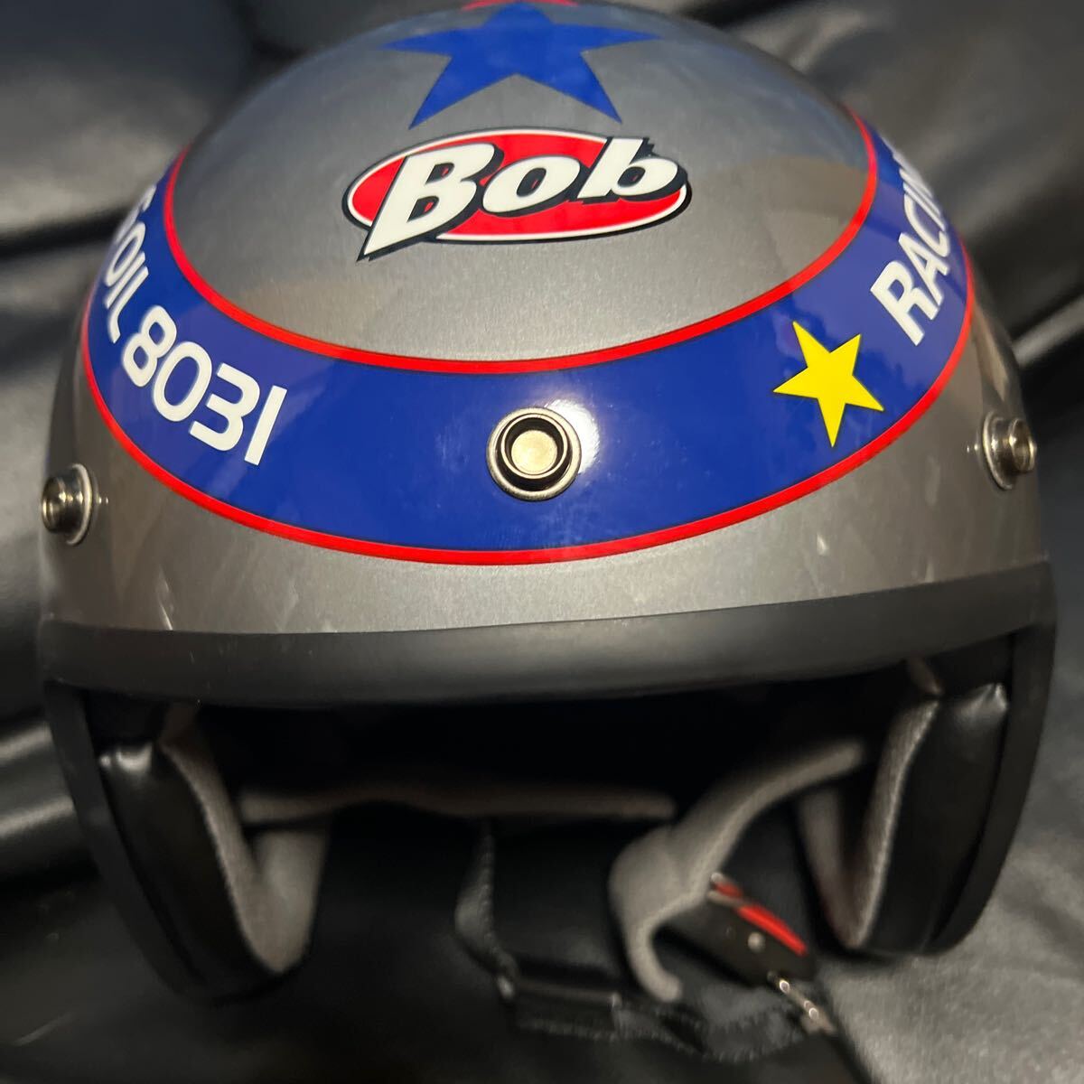 美品】Bob RACING #37スモールジェットヘルメット『希少入手困難